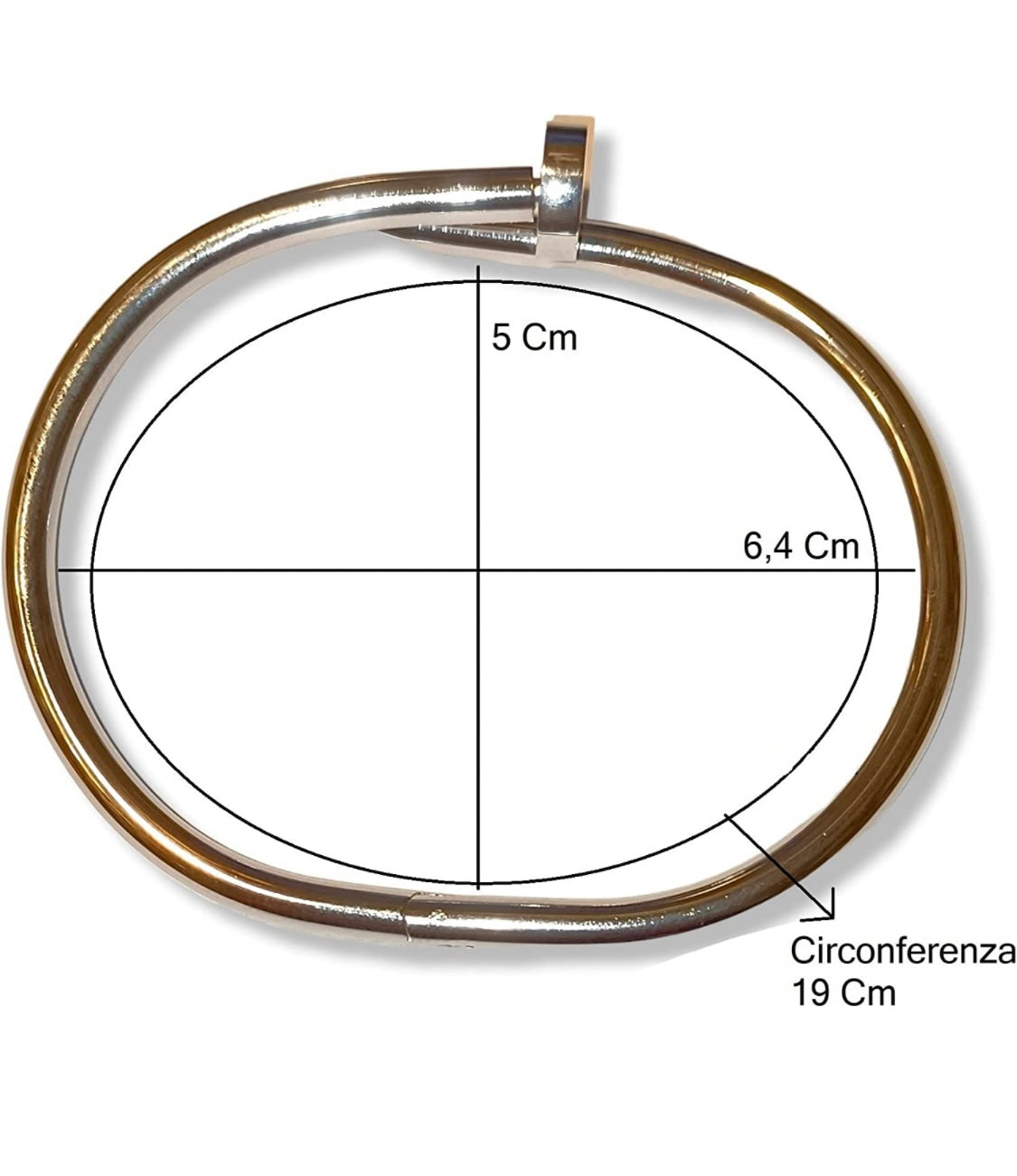 Bracciale Nail Acciaio