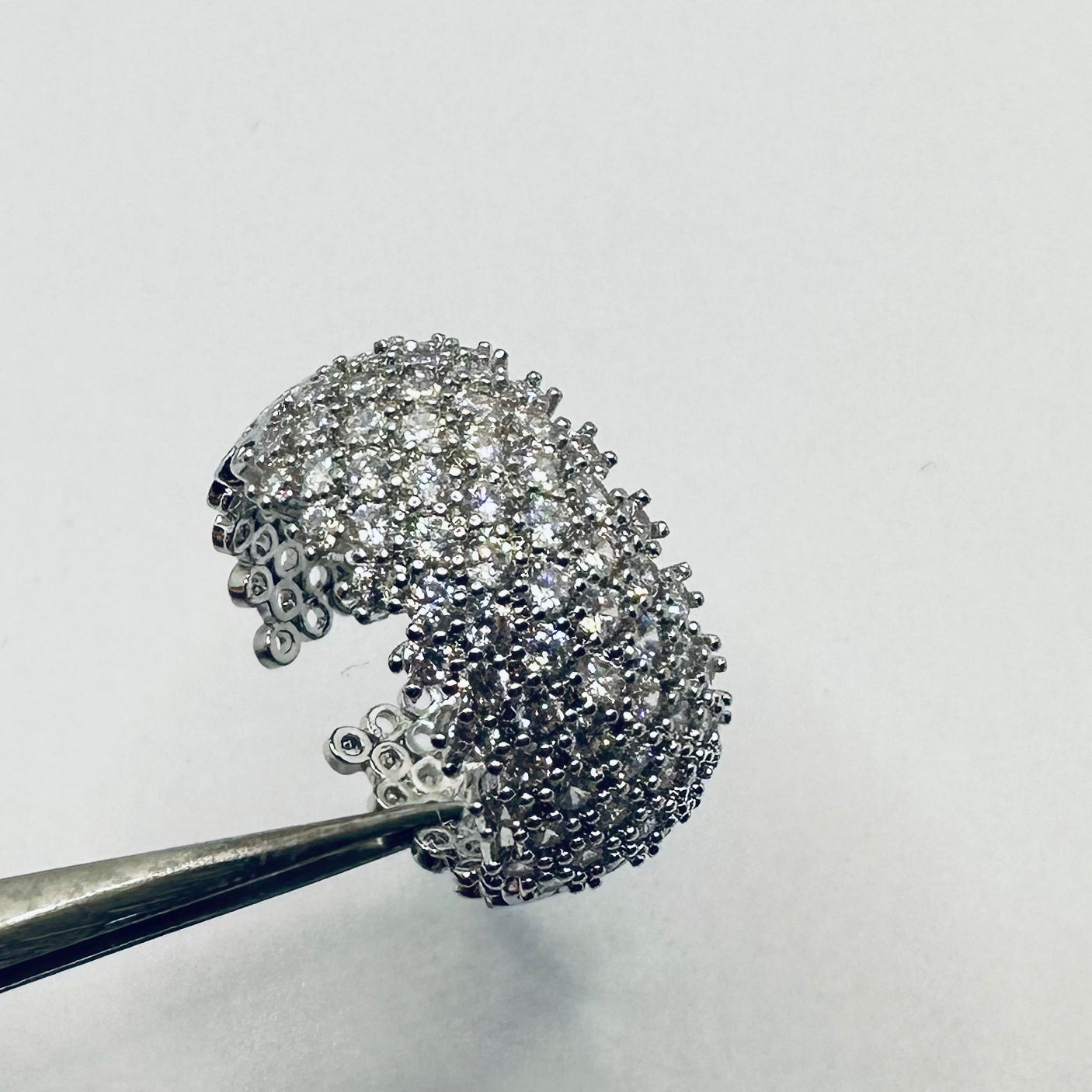 Anello Fascia Zirconata