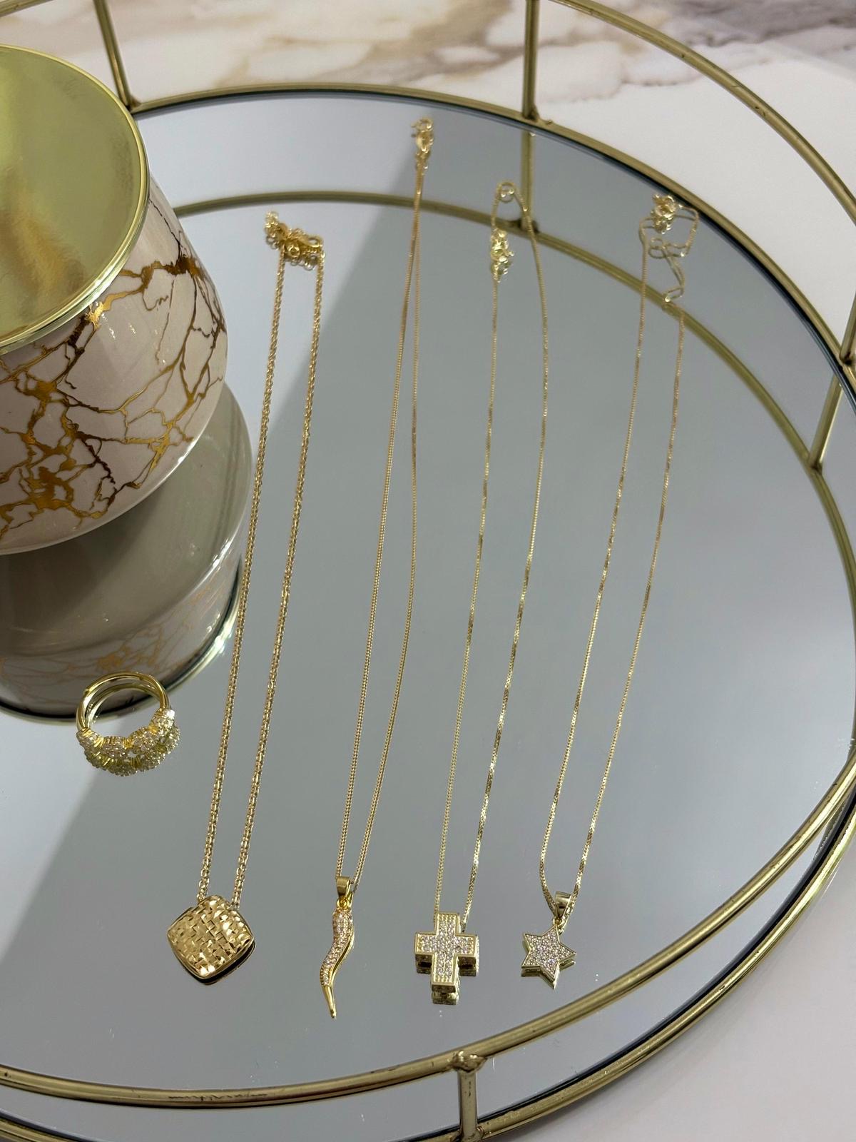 Collane con ciondolo Dorato